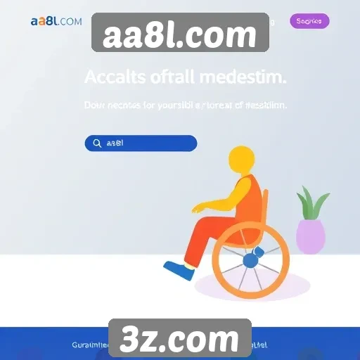 Acessibilidade e design do site aa8l.com