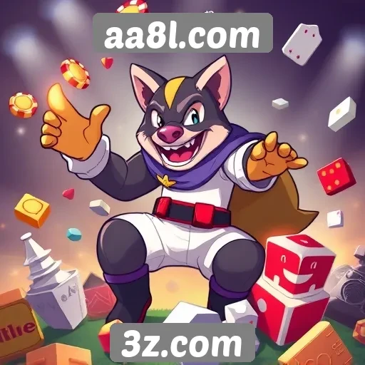 Diversidade de jogos disponíveis no aa8l.com