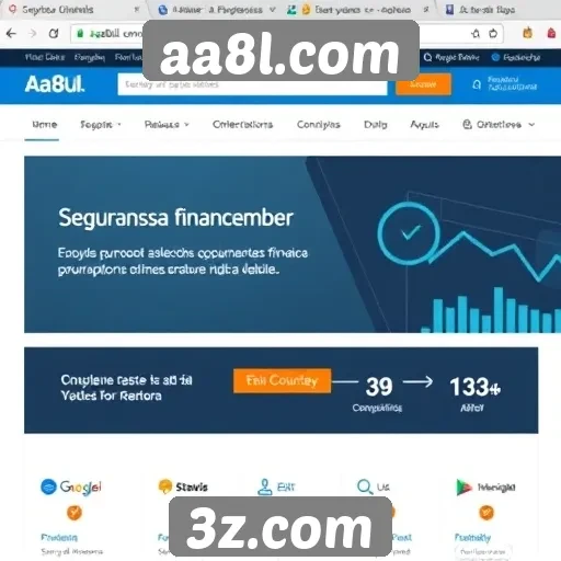 Estudo sobre a segurança financeira do site aa8l.com